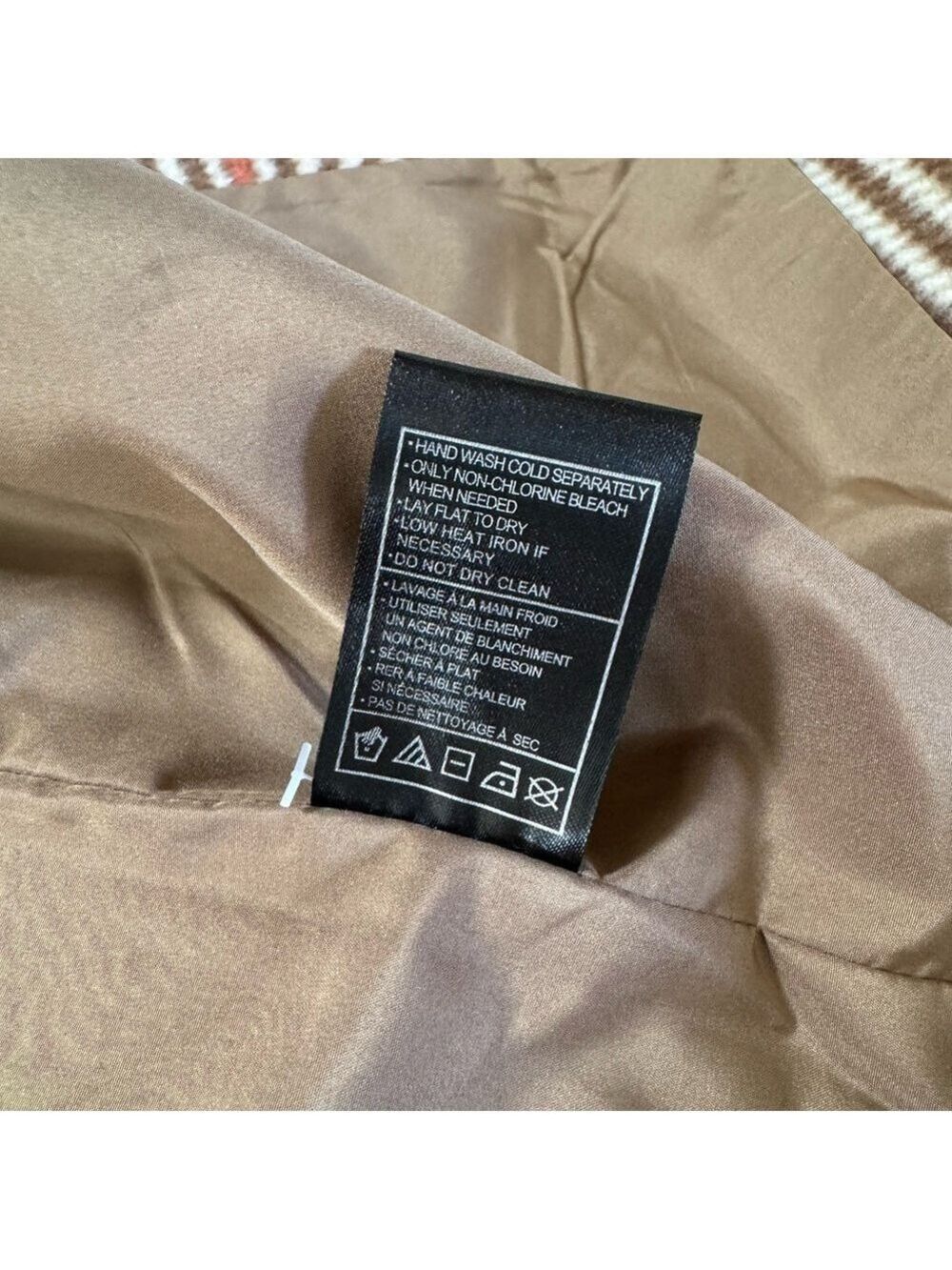 Evereve Rose Coat Brown Heavy Pea Coat Size XS NWOT - Picture 8 of 8